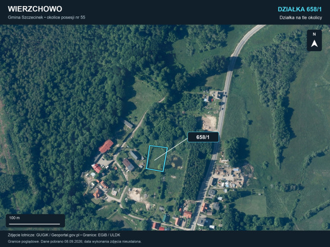 Działka Sprzedaż Wierzchowo 1